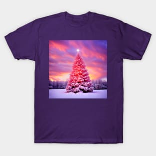 Magical Christmas Tree Wearing the North Star T-Shirt